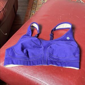 lululemon athletica Vibrant Purple Sports Bra, Size M